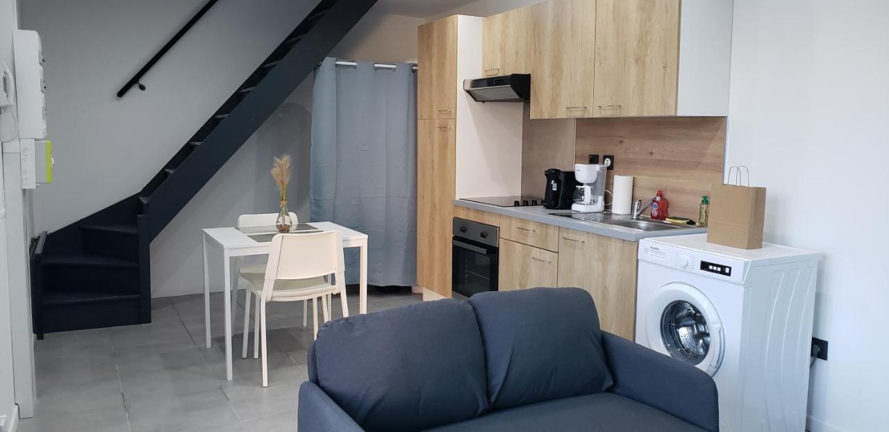 La Plume D'Or - Wifi - Parking Prive Apartment Lens Luaran gambar
