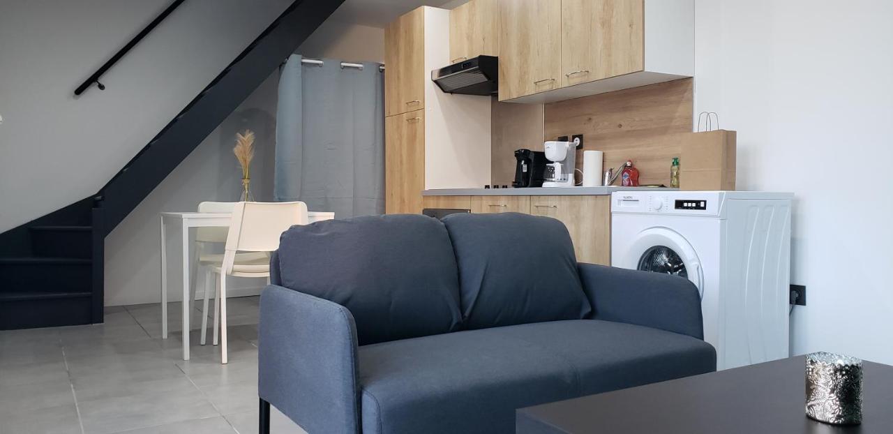 La Plume D'Or - Wifi - Parking Prive Apartment Lens Luaran gambar